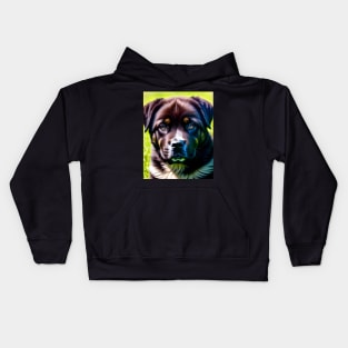 Tibetan Mastiff Puppy 07 Kids Hoodie